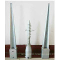 Galvanized Steel Fence Pole Anchor, Steel Ground Spike